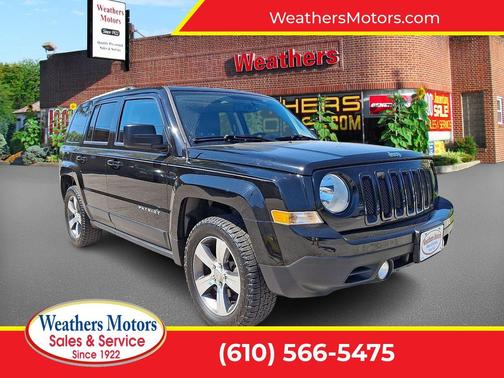 Black Clearcoat 2017 Jeep Patriot High Altitude