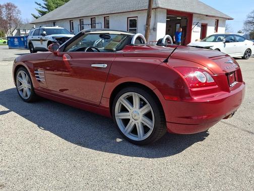 Blaze Red Crystal Pearlcoat/Black Cloth Top 2005 Chrysler Crossfire Base