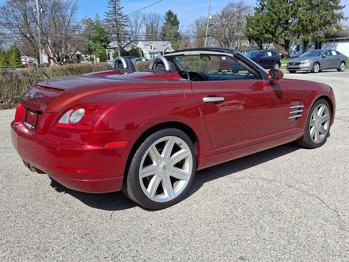 Blaze Red Crystal Pearlcoat/Black Cloth Top 2005 Chrysler Crossfire Base