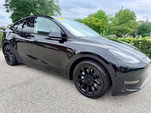 Solid Black 2021 Tesla Model Y Long Range Dual Motor All-Wheel Drive