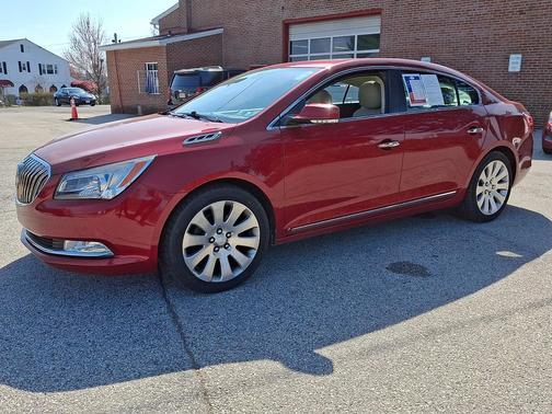 Crystal Red Tint 2014 Buick LaCrosse Leather