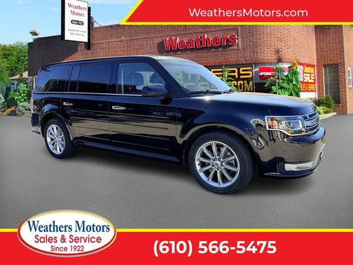 Agate Black 2019 Ford Flex Limited