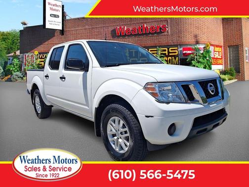 Glacier White 2021 Nissan Frontier SV