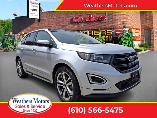 Ingot Silver 2018 Ford Edge Sport