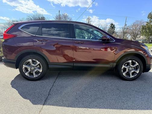 Molten Lava Pearl 2018 Honda CR-V EX-L