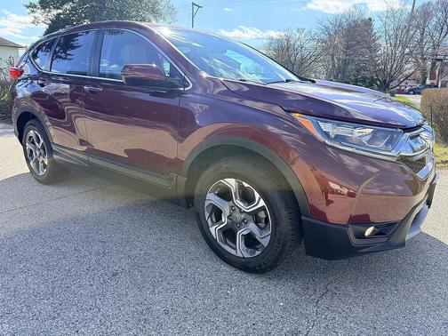 Molten Lava Pearl 2018 Honda CR-V EX-L