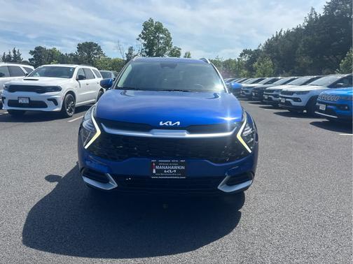 Sapphire Blue 2023 Kia Sportage EX