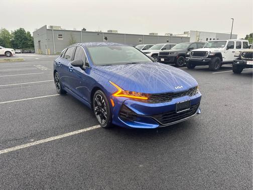 Sapphire Blue 2022 Kia K5 GT-Line