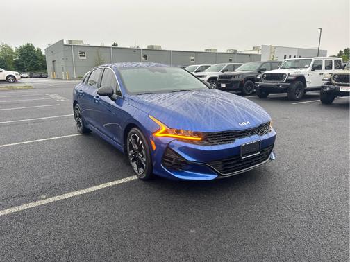 Sapphire Blue 2022 Kia K5 GT-Line