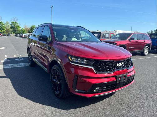 Passion Red 2023 Kia Sorento SX