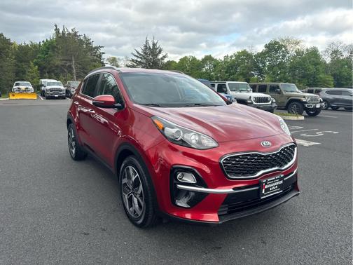 Hyper Red 2021 Kia Sportage EX