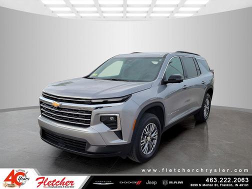 Sterling Gray Metallic 2026 Chevrolet Traverse LT