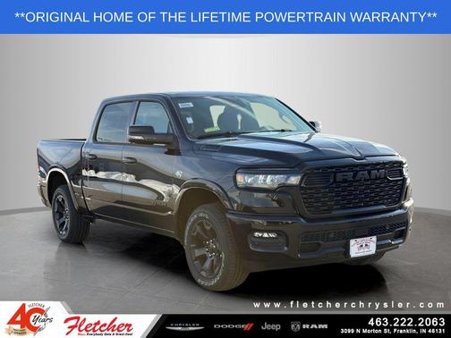 Diamond Black Crystal Pearlcoat 2026 RAM 1500 Big Horn/Lone Star