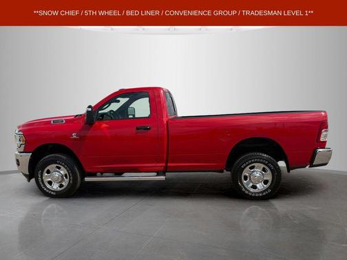 Flame Red Clearcoat 2024 RAM 3500 Tradesman Regular Cab 4x4 8' Box