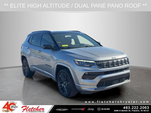 Billet Silver Metallic Clearcoat 2022 Jeep Compass High Altitude