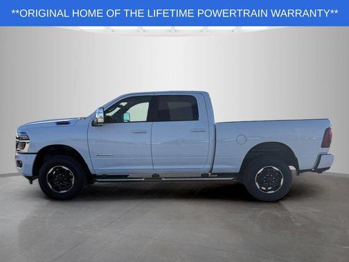 Bright White Clearcoat 2026 RAM 2500 Laramie Crew Cab 4x4 6'4' Box