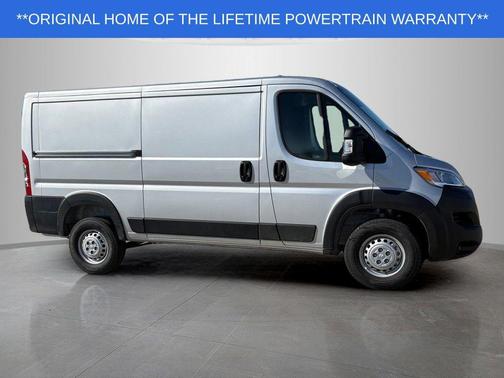 Bright Silver Clearcoat Metallic 2026 RAM ProMaster 1500 Low Roof