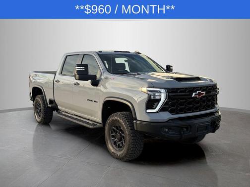 Slate Gray Metallic 2025 Chevrolet Silverado 2500 4WD Crew Cab Standard Bed ZR2