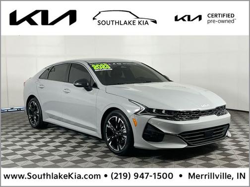 Gray 2023 Kia K5 GT-Line