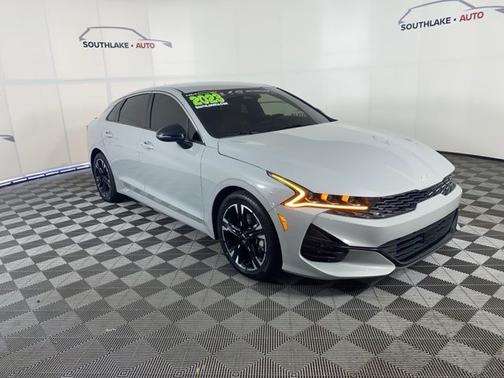 Gray 2023 Kia K5 GT-Line