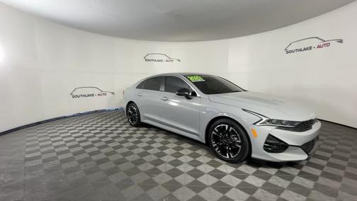 Gray 2023 Kia K5 GT-Line