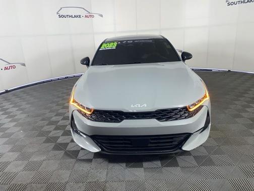 Gray 2023 Kia K5 GT-Line