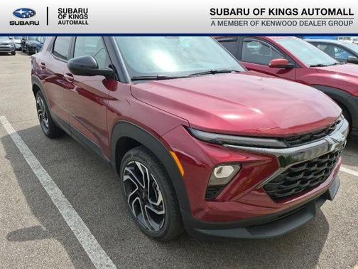 Crimson Metallic 2025 Chevrolet Trailblazer RS