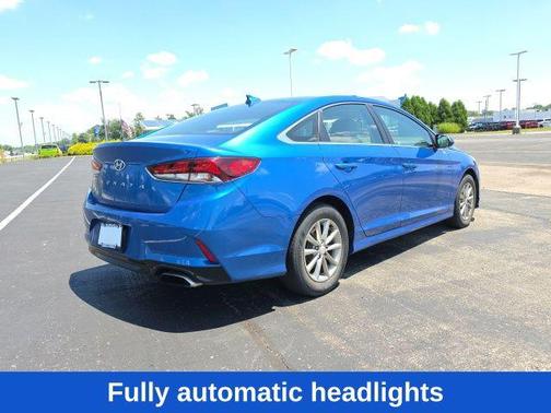 Electric Blue 2018 Hyundai SONATA SE