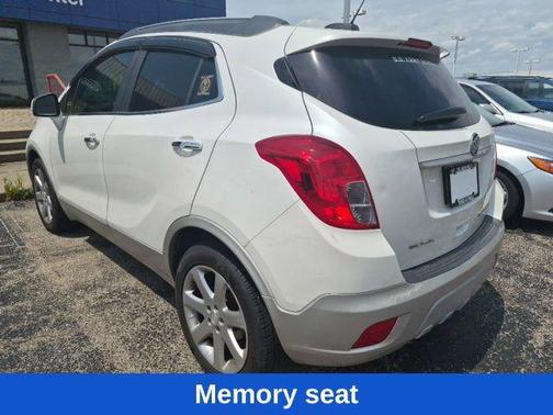 White Pearl Tricoat 2015 Buick Encore Leather