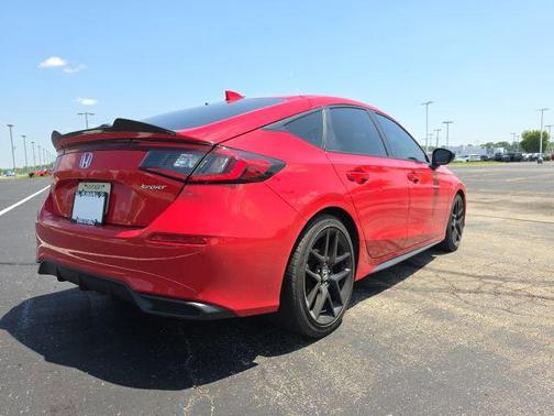 Rallye Red 2025 Honda Civic Sport