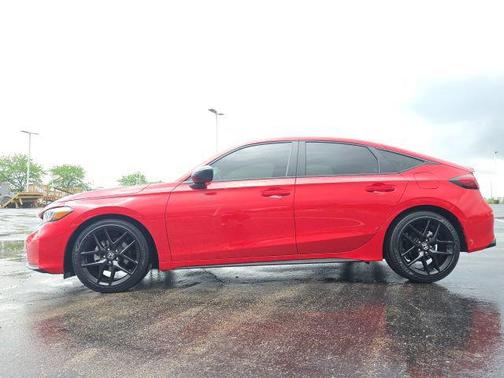 Rallye Red 2025 Honda Civic Sport