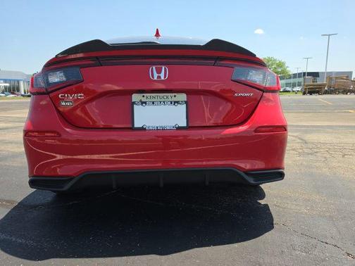 Rallye Red 2025 Honda Civic Sport