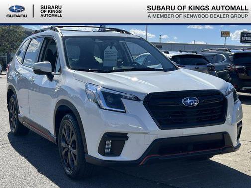 Crystal White Pearl 2023 Subaru Forester Sport