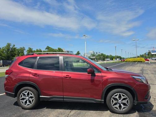 Crimson Red Pearl 2023 Subaru Forester Premium