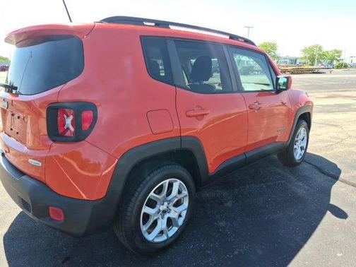 Omaha Orange 2018 Jeep Renegade Latitude