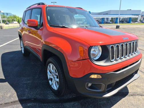 Omaha Orange 2018 Jeep Renegade Latitude