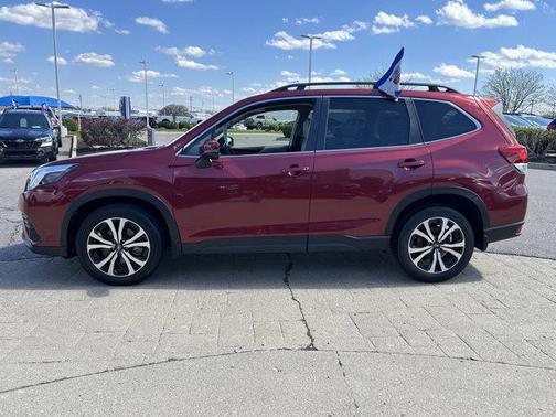 Crimson Red Pearl 2023 Subaru Forester Limited