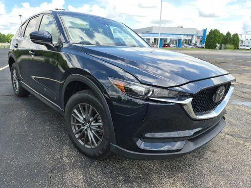 Deep Crystal Blue Mica 2021 Mazda CX-5 Touring