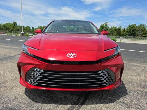 Red 2025 Toyota Camry XSE