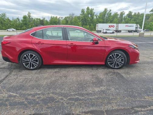 Red 2025 Toyota Camry XSE