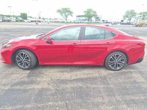 Red 2025 Toyota Camry XSE