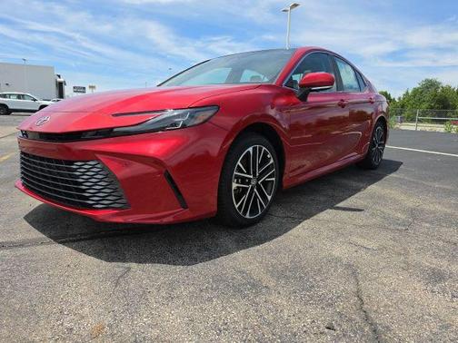 Red 2025 Toyota Camry XSE