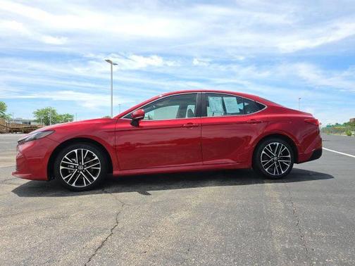 Red 2025 Toyota Camry XSE