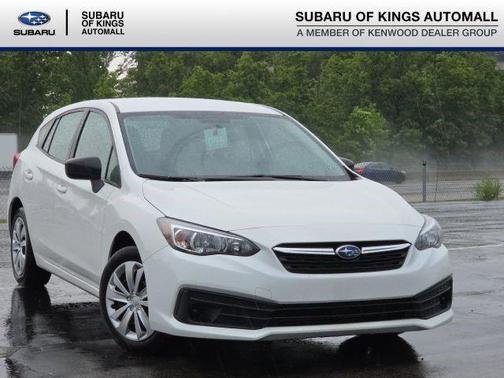 Crystal White Pearl 2020 Subaru Impreza 5-Door