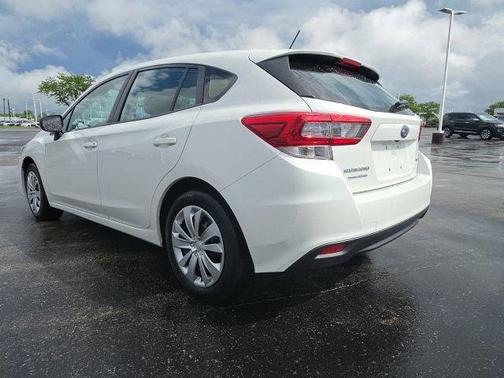 Crystal White Pearl 2020 Subaru Impreza 5-Door