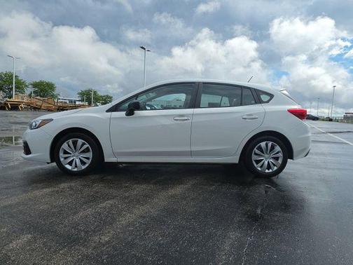 Crystal White Pearl 2020 Subaru Impreza 5-Door