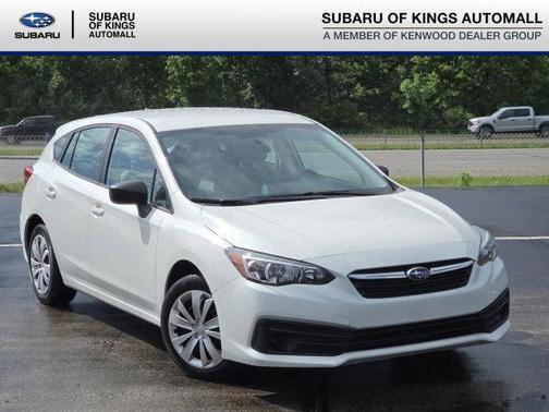 Crystal White Pearl 2020 Subaru Impreza 5-Door