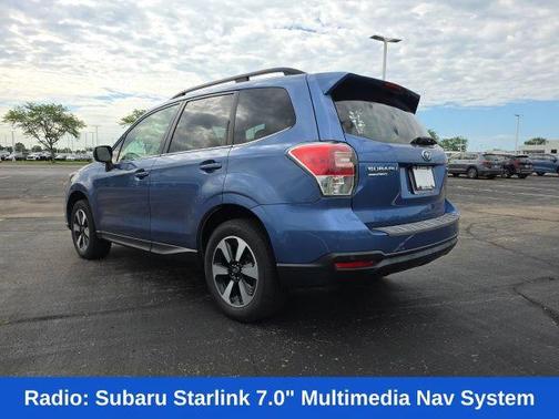 Quartz Blue Pearl 2017 Subaru Forester 2.5i Limited