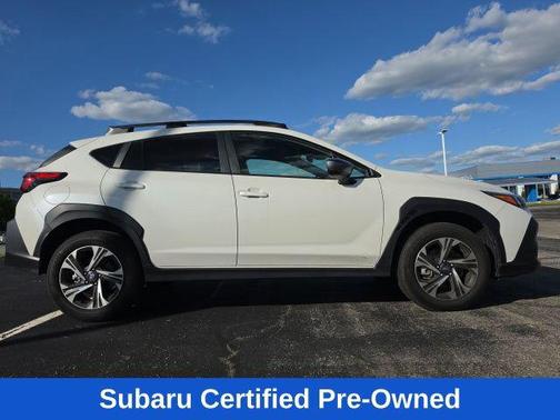 Crystal White Pearl 2024 Subaru Crosstrek Premium