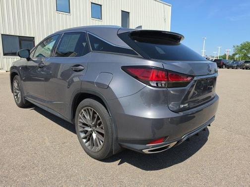 Gray Pearl 2021 Lexus RX 350 F SPORT Handling